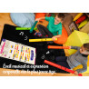 LOT DE BOOMWHACKERS ALTO DIATONIQUE 8 NOTES