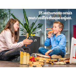 MALLE FUZEAU DE 28 INSTRUMENTS