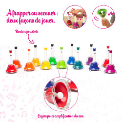 Jeu de 13 Cloches Accordées | Jeu Chromatique Complet | Fuzeau