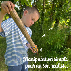 Bâton de Pluie | En Cactus | Dimension 50 cm | Fuzeau