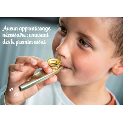 Kazoo ou Mirliton | en Laiton | Fuzeau