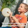 TAMBOURIN | Ø 15 CM | Peau Naturelle | Fuzeau
