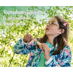 Appeau | Sifflet | Imiter le Chant du Rouge Gorge | Fuzeau