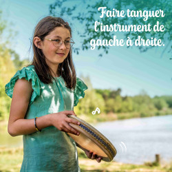 OCEAN DRUM | Ø 25 cm | Imiter le son de la Mer | Fuzeau