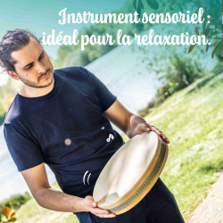 Ocean Drum Ø 35 CM | Reproduire le Son de la Mer | Fuzeau