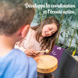 TAMBOURIN | Ø 20 CM | Sans Cymbalette | Fuzeau