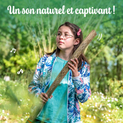 Bâton de Pluie | En Cactus | Longueur 75 cm | Fuzeau