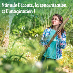 Bâton de Pluie | En Cactus | Longueur 75 cm | Fuzeau