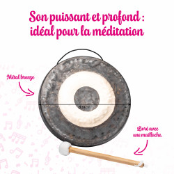 Gong | Tam Chinois | Ø 30 CM | Fuzeau