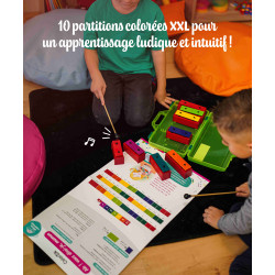 10 Partitions Colorées | ColorZik | Spécial Comptines | Fuzeau
