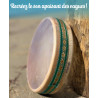 OCEAN DRUM | Ø 20 CM | Imite le son de la Mer | Fuzeau