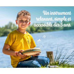 OCEAN DRUM | Ø 20 CM | Imite le son de la Mer | Fuzeau