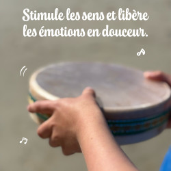 OCEAN DRUM | Ø 20 CM | Imite le son de la Mer | Fuzeau