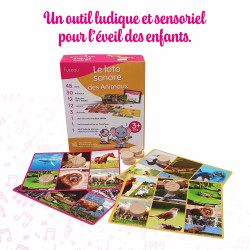 Loto Sonore des Animaux | Ecouter | Associer Sons et Images | Fuzeau