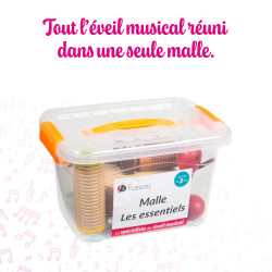 Malle Complète | 7 Instruments "Essentiels" | Petites Percussions | Fuzeau