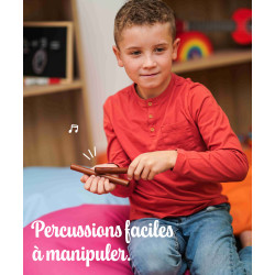 La Paire de Claves | En Bois Pao Rose | 14 cm | Ø 1.5 cm | Fuzeau