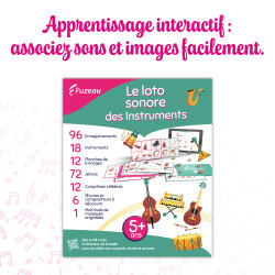Loto Sonore des Instruments | Jeux Educatif | 5 ans | Fuzeau
