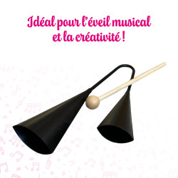 Cloche Brésilienne | AZgogo | Coloris Noir | Fuzeau