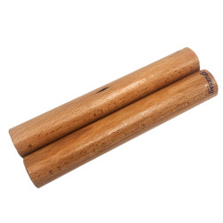 Paires de Claves | 20 cm | Ø 3 cm | Bois de Coco |fin de série | ancienne Collection |Fuzeau