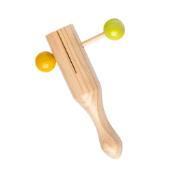 WOOD BLOCK PIC VERT | FUZEAU | FIN DE SERIE | ANCIENNE COLLECTION