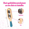 SISTRE BOIS 8 CYMBALETTES PETIT MODELE