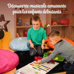 Lot ColorZik Comptines + Mini Métallonotes | Musique Couleurs | Fuzeau