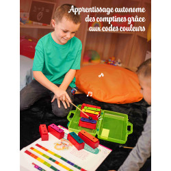 Lot ColorZik Comptines + Mini Métallonotes | Musique Couleurs | Fuzeau