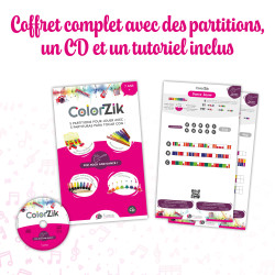 5 Partitions | ColorZik Pop Rock Dance | Musique Facile | Fuzeau