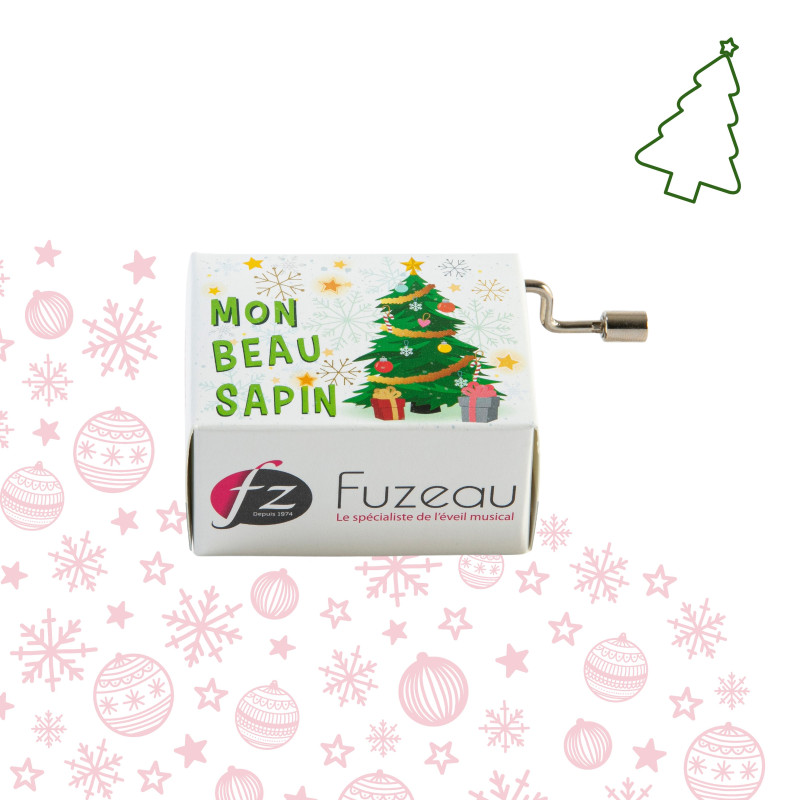 Serinette | Boite à Musique |Mélodie Mon Beau Sapin | Fuzeau