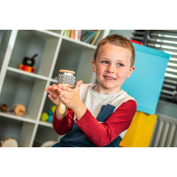 Cabassa | Petit Modèle | En Bois et Acier | Fuzeau