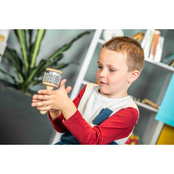 Cabassa | Petit Modèle | En Bois et Acier | Fuzeau