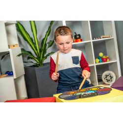 Batterie Électronique | Colorée | Transportable | Souple | Fuzeau