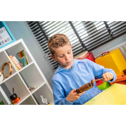 Tube Résonant | 2 Tons | Petit Modèle | En Bois Pao Rose | Fuzeau