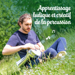 Derbouka | En Aluminium | Hauteur 39 cm | Fuzeau