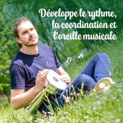 Derbouka | En Aluminium | Hauteur 39 cm | Fuzeau