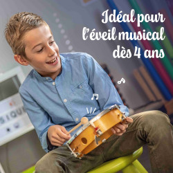 Tambourin | Ø 20 cm | Peau Synthétique | Fuzeau