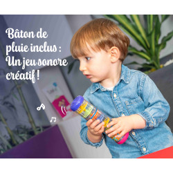 Lot Livre CD et Moyen Bâton de Pluie | Hiver | Enfants | Fuzeau