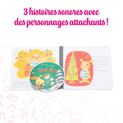 Lot Livre CD et Moyen Bâton de Pluie | Hiver | Enfants | Fuzeau