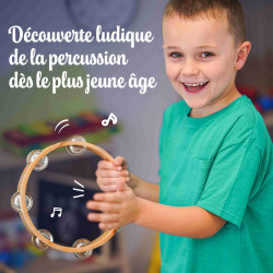 Couronne 12 Cymbalettes | En Bois | Fuzeau