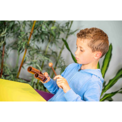 Lot | 10 Tubes Résonants | 2 Tons | Peit Modèle | Fuzeau