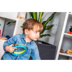 Mini Tambourin | Coloré | En Plastique | Eveil Musical | Fuzeau