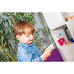 Hochet |Forme Chenille | Voggenreiter | Bébé 6 Mois | Eveil | Fuzeau