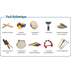 Pack Rythmique Complet | 15 instruments | Fuzeau