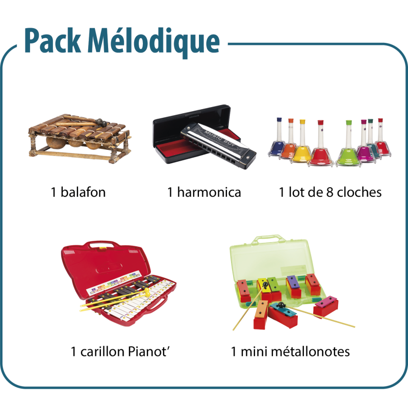 Pack Mélodique Complet | 5 Instruments | Fuzeau