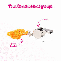 Sifflet | En Métal | Fuzeau