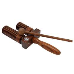 Tube Résonant | 2 Tons | Petit Modèle | En Bois Pao Rose | Fuzeau