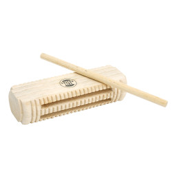 Guiro Block | En bois Acacia | 2 Tons | Fuzeau