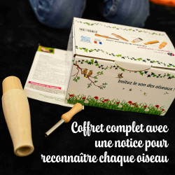 Coffret 5 Appeaux | Imiter Chant | Oiseaux Basse Cour | Fuzeau