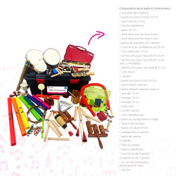 Malle Géante 42 Instruments | Découverte du Monde Sonore | Fuzeau
