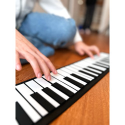 Piano Déroulant | 49 Touches | Electronique | Portatif | Fuzeau